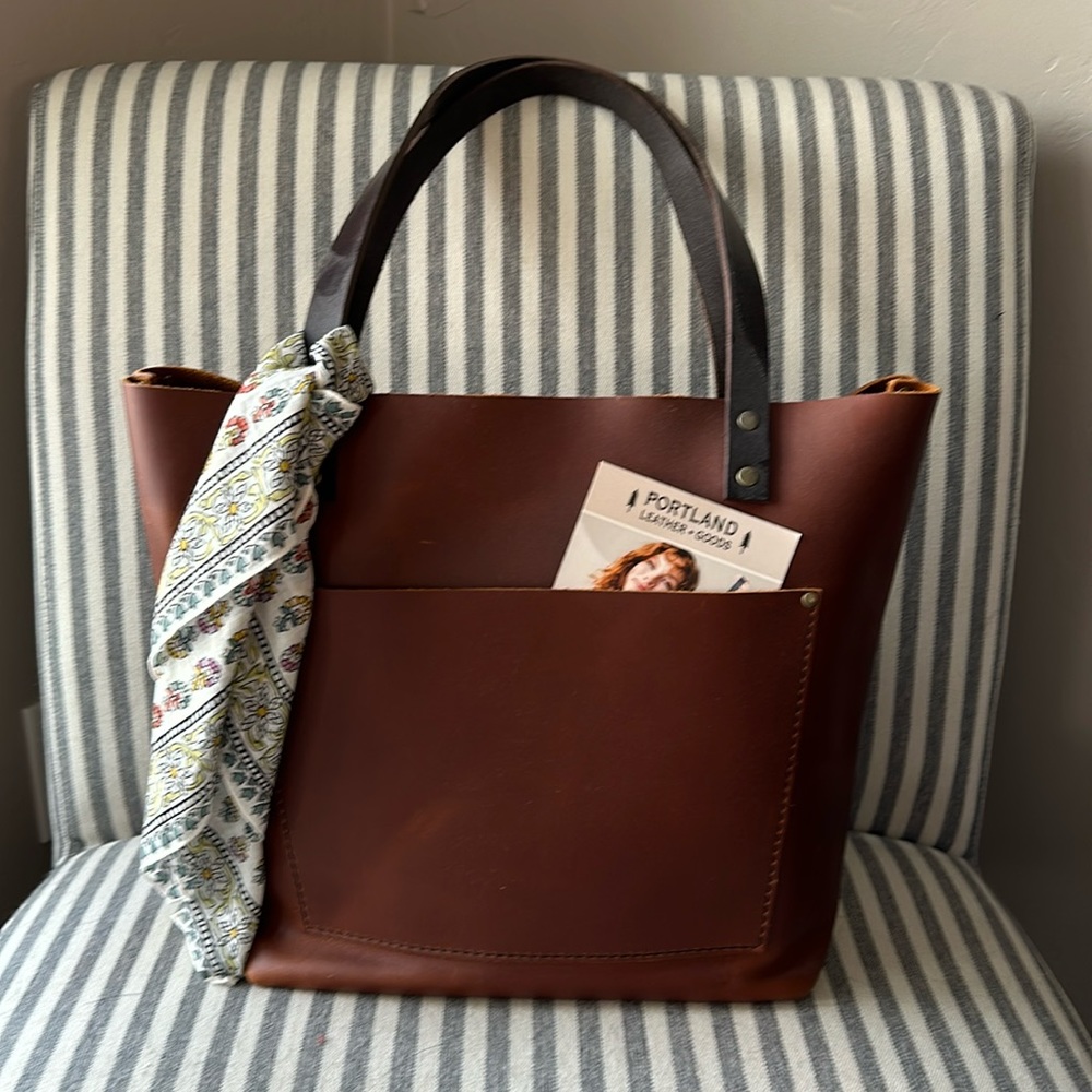 NWT Portland Leather Goods Classic tote
